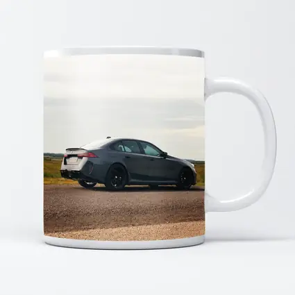 BMW M5 G90 Sedan Matte Gray Open Road