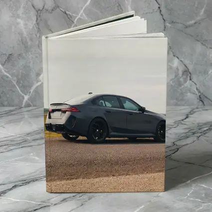 BMW M5 G90 Sedan Matte Gray Open Road