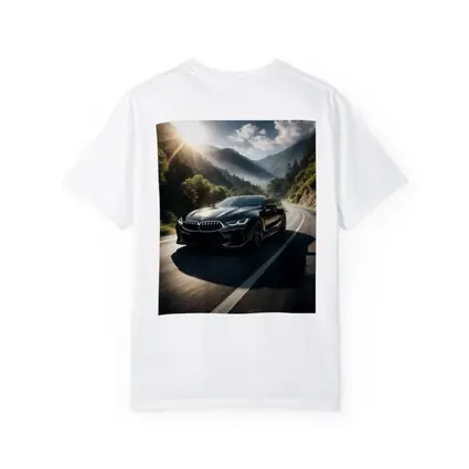 BMW M8 Black Coupe Mountain Road Drive