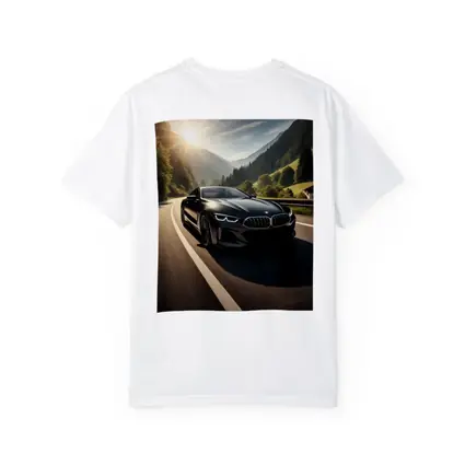 BMW M8 Black Coupe Mountain Road Drive