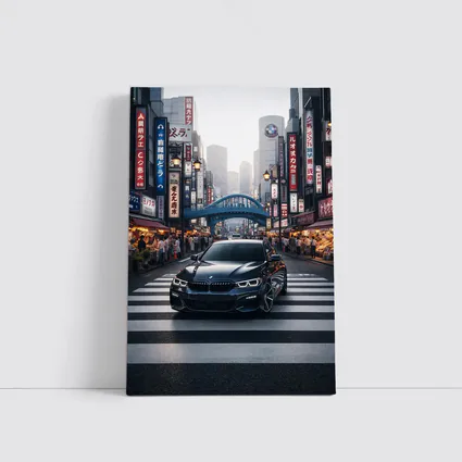 BMW Five Series Tokyo City Street