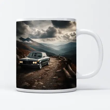 BMW 2002 Classic Car Mountain Road Drive