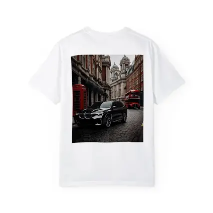 BMW X5 Black London Street Scene