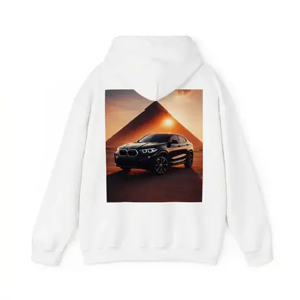 BMW X2 Black Egypt Pyramid Sunset