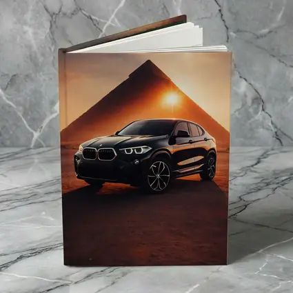BMW X2 Black Egypt Pyramid Sunset