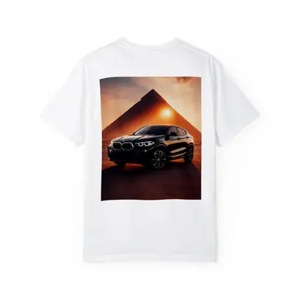 BMW X2 Black Egypt Pyramid Sunset