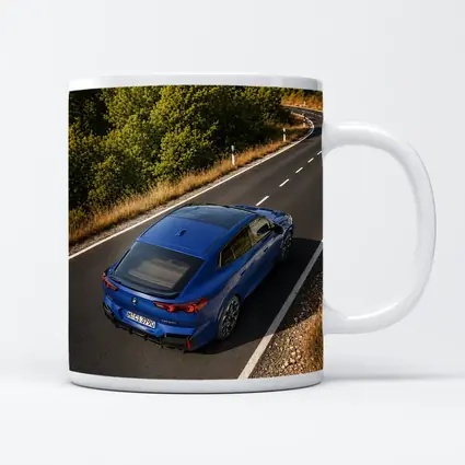 BMW X2 M35i Blue On Winding Road