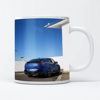 BMW X2 M35i Blue Rear Outdoor