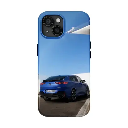 BMW X2 M35i Blue Rear Outdoor
