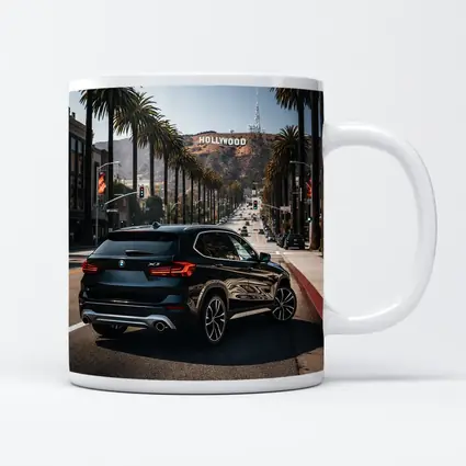 BMW X3 Black SUV Hollywood Los Angeles