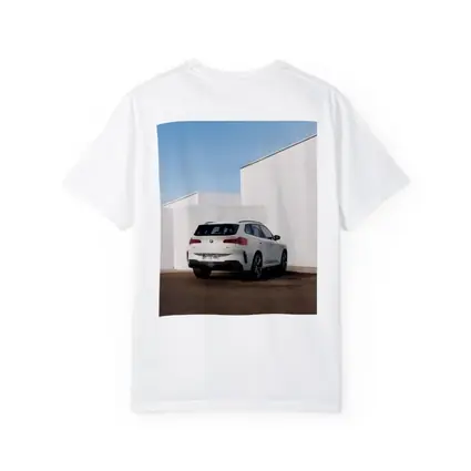 BMW X3 White SUV Minimal Architecture Background