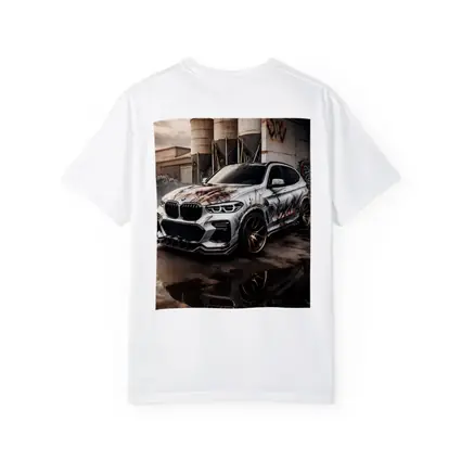 BMW X3 Custom Wrap Industrial Urban Setting