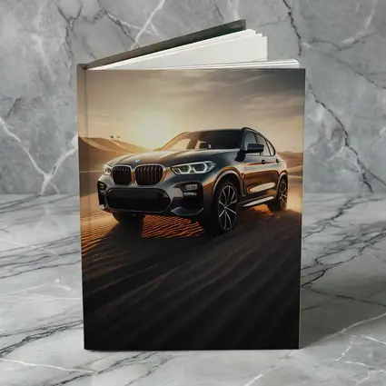 BMW X3 Crossing Golden Desert Dunes