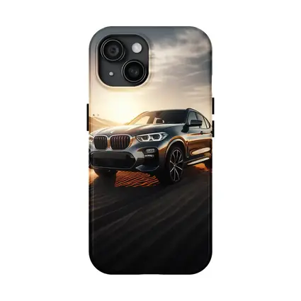 BMW X3 Crossing Golden Desert Dunes