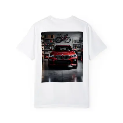 BMW X3 Red SUV Garage Workshop