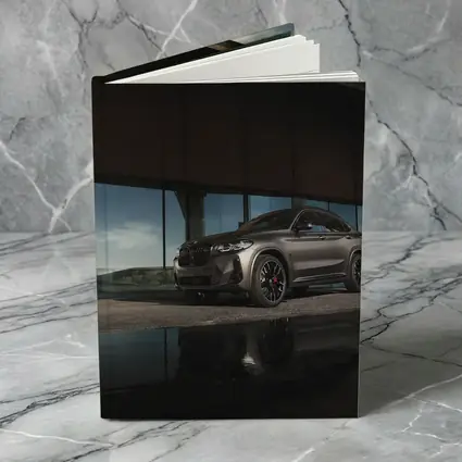 BMW X6M Matte Gray Modern Architecture Setting