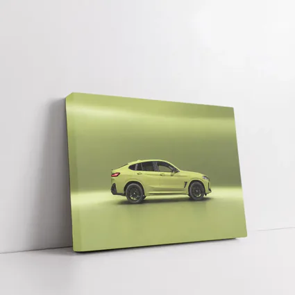 BMW X4 M Competition Green Studio Shot