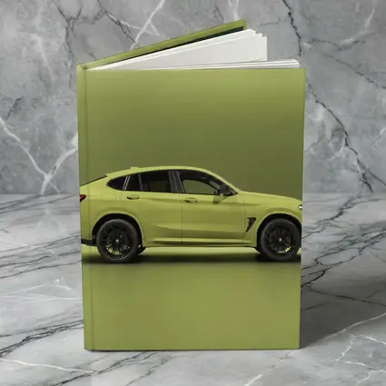 BMW X4 M Competition Green Studio Shot