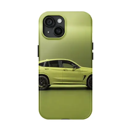 BMW X4 M Competition Green Studio Shot