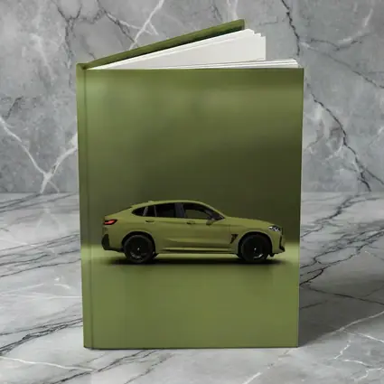 BMW X4 M Competition Urban Green Side
