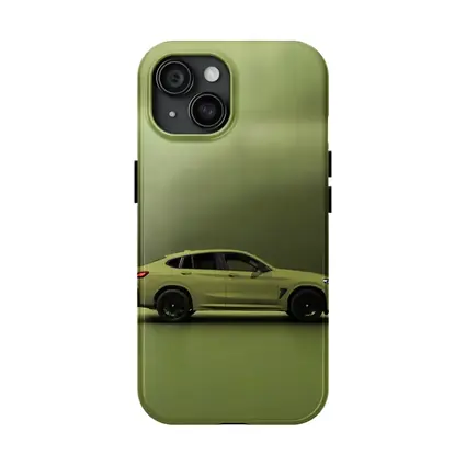 BMW X4 M Competition Urban Green Side