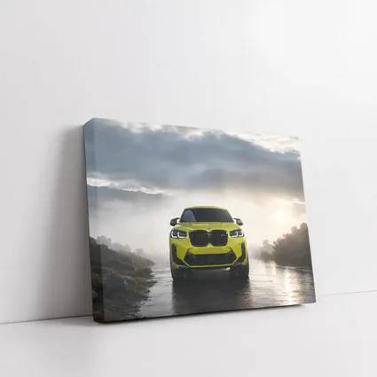 BMW X4 M Sao Paulo Yellow Misty Road