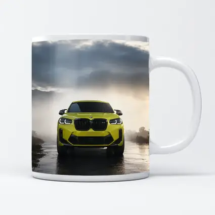 BMW X4 M Sao Paulo Yellow Misty Road