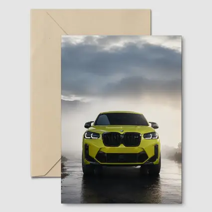 BMW X4 M Sao Paulo Yellow Misty Road