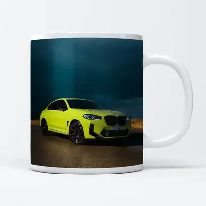 BMW X4 M Yellow Storm Dark Sky