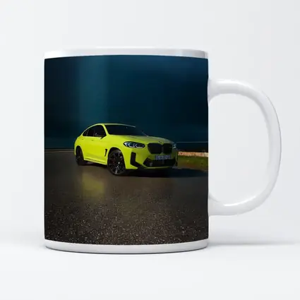 BMW X4 M Yellow Storm Dark Sky