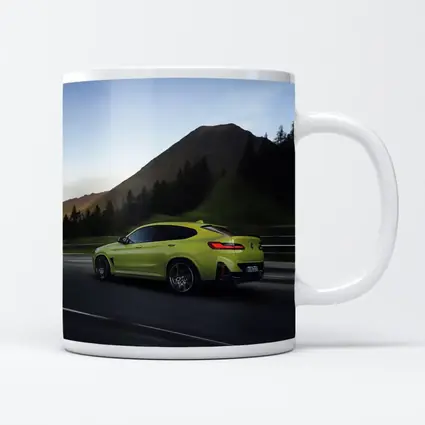 BMW X4 M Yellow Mountain Road Drive