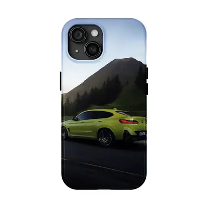 BMW X4 M Yellow Mountain Road Drive