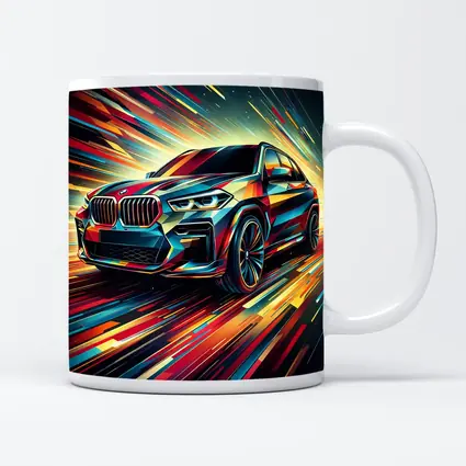 BMW X5 Abstract Dynamic Speed Art