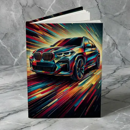 BMW X5 Abstract Dynamic Speed Art