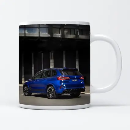 BMW X5M Competition Blue Urban Street