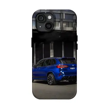 BMW X5M Competition Blue Urban Street