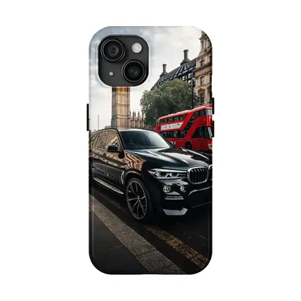 BMW X5 Black SUV London Big Ben