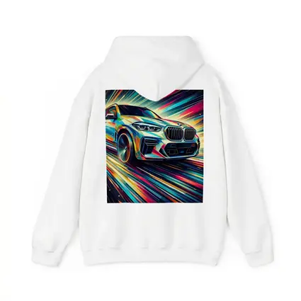 BMW X5M Abstract Dynamic Colorful Speed Art