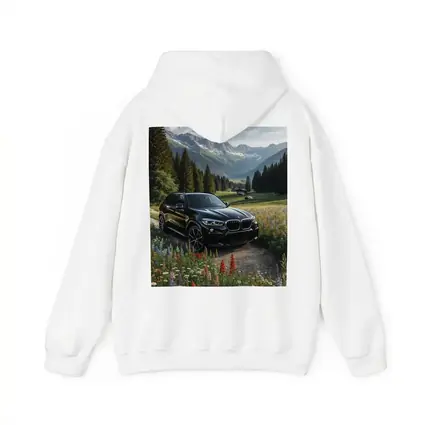 BMW X5 Black SUV Alpine Mountain Meadow
