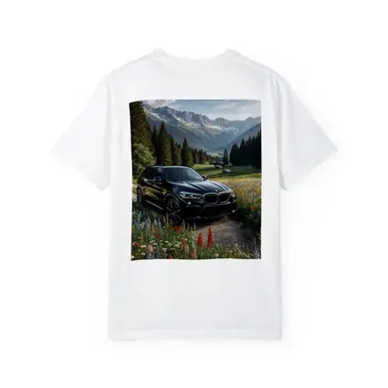 BMW X5 Black SUV Alpine Mountain Meadow