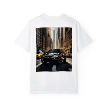 BMW X5M Black SUV New York City Street