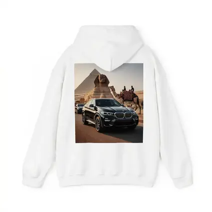 BMW X6 Black Pyramids Egypt Desert Scene