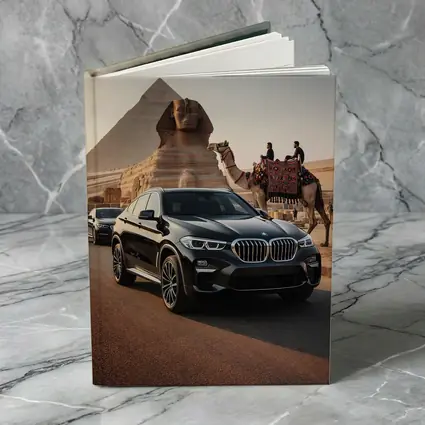 BMW X6 Black Pyramids Egypt Desert Scene