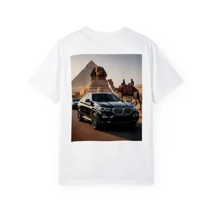 BMW X6 Black Pyramids Egypt Desert Scene