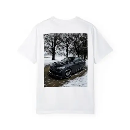 BMW X6M Competition Matte Black Winter Setting