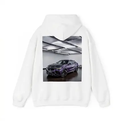BMW X6 M Competition Purple Indoor Garage