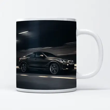 BMW X6 Speeding Through Dark Tunnel Night