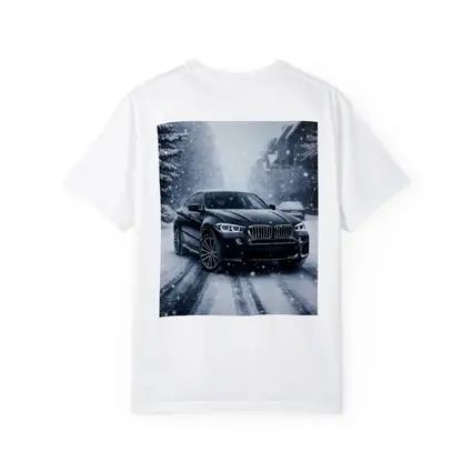 BMW X6 Driving Through Heavy Snowfall