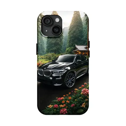 BMW X6 M Black Forest Deer Scene
