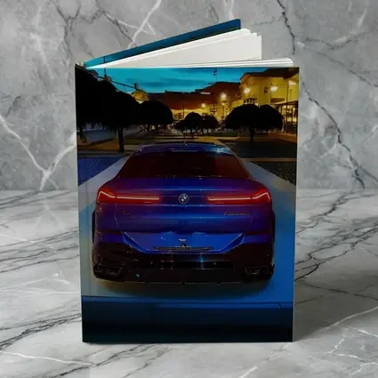 BMW X6M Dark Blue City Night